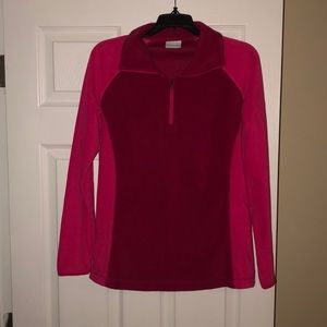 Columbia fleece pullover quarter-zip